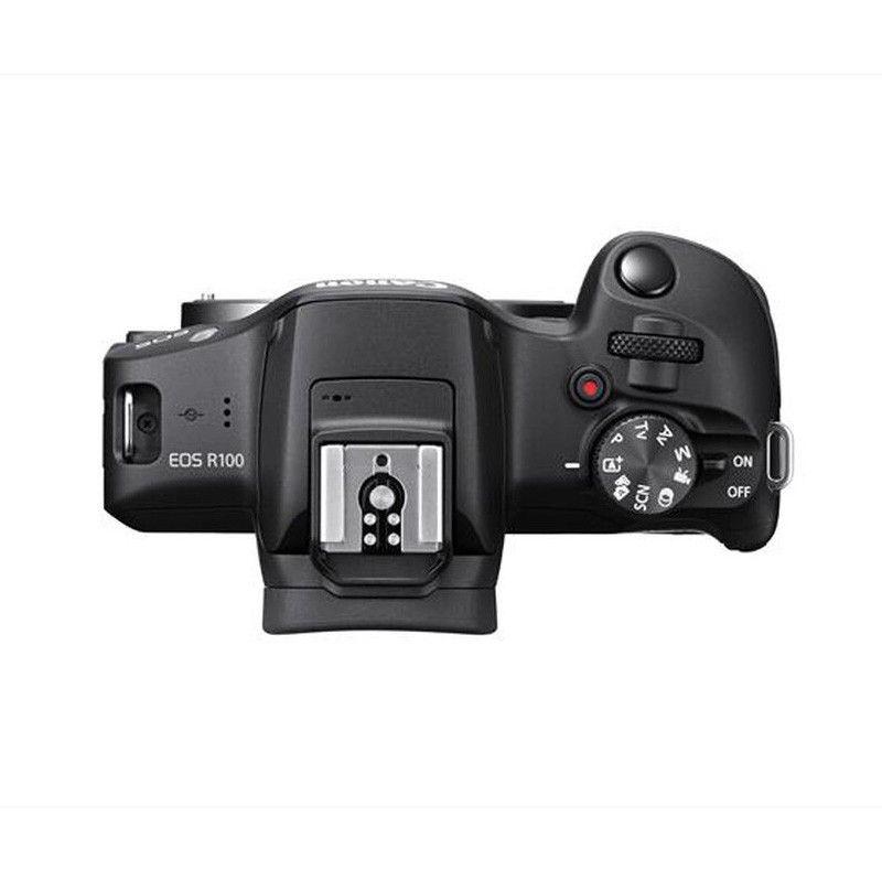 Fotocamera Canon EOS R100 + RF-S 18-45mm