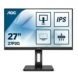 Monitor 27" AOC 27P2Q, Full HD, 1920x1080p, 4ms, classe E, Nero