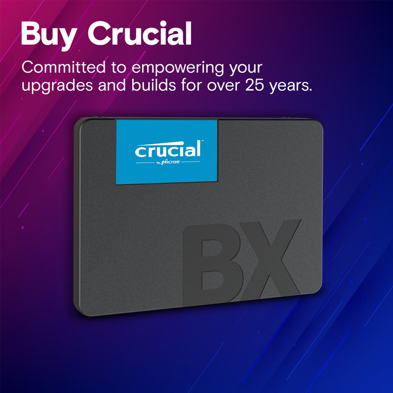 240Gb Crucial BX500 SATA
