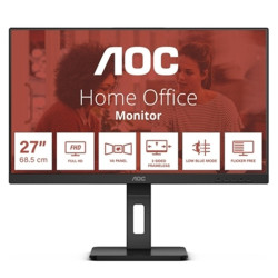 Monitor 27'' AOC 24E3QAF, Full HD, 1920X1080p, 4ms, classe E, Nero